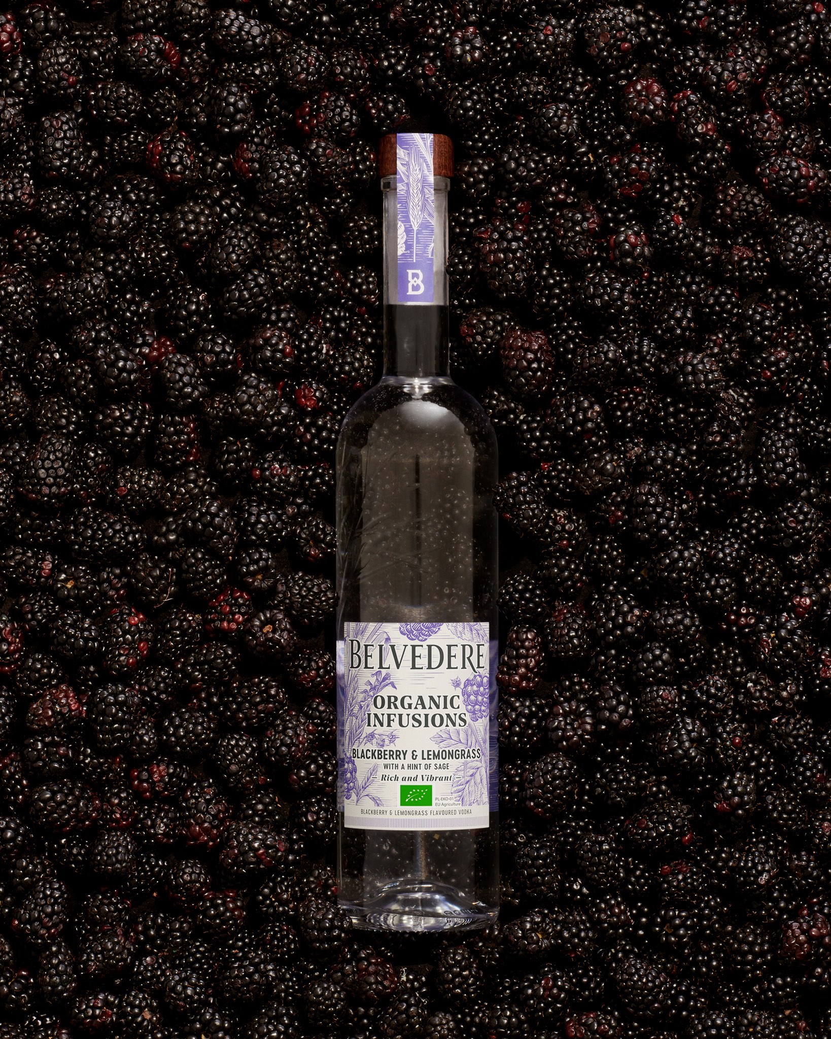 Belvedere Organic Infusions Blackberry & Lemongrass